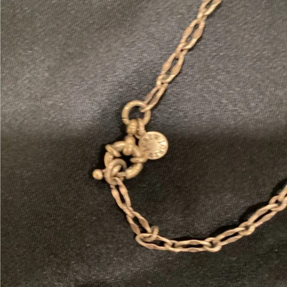 J. Crew Gold Necklace with Faux rose quartz Beads - Picture 3 of 3